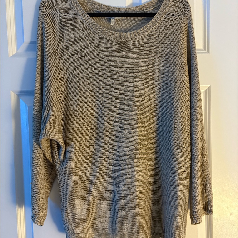 Joie Light Gray Crew Neck Sweater